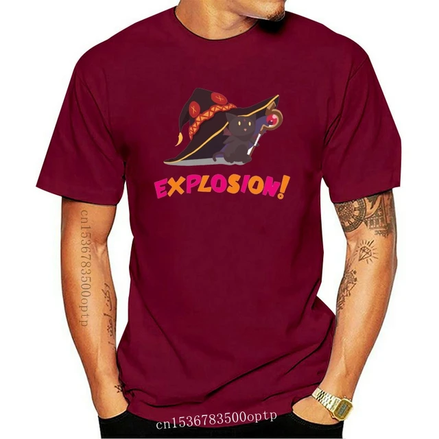 New Megumin T Shirt Konosuba Chomusuke 