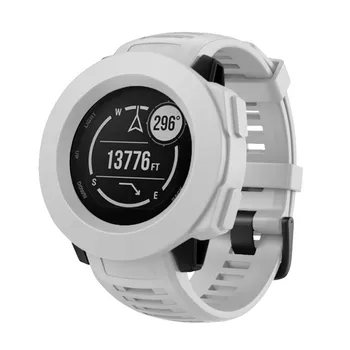 

Soft Silicone Protective Case Cover Frame Shell Protector Replacement For Garmin Instinct Smart Watch Accessories