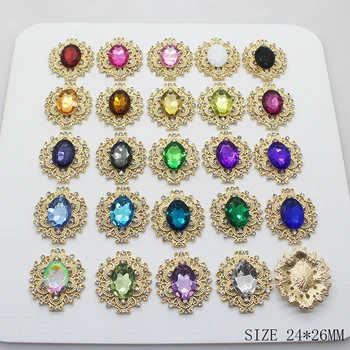 

Hot Prices Large size and small Size Metal Mix Color Buttons 10pcs/Lot Party and Holiday DIY Retro Gold Decoration Cheap Button