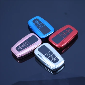 

2020 Hot TPU Car Smart Key Cover Case Protection Shell For Toyota Camry Prado Prius Corolla CHR RAV4 Prado 2017 2018 Accessories