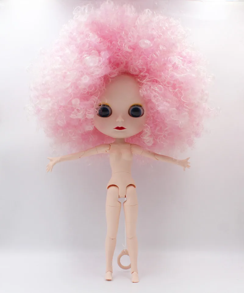 Free Shipping BJD joint RBL-883J DIY Nude Blyth doll birthday gift for girl 4 colour big eyes dolls with beautiful Hair cute toy | Игрушки и