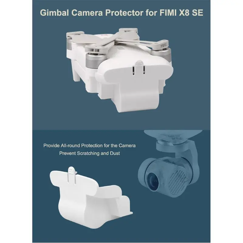 Пылезащитный чехол Крышка объектива Защитная крышка для Xiaomi FIMI X8 SE Drone Q39D