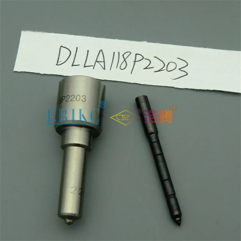 ERIKC DLLA118P2203 Форсунка системы питания с общей топливной магистралью в сборе dlla 118 p