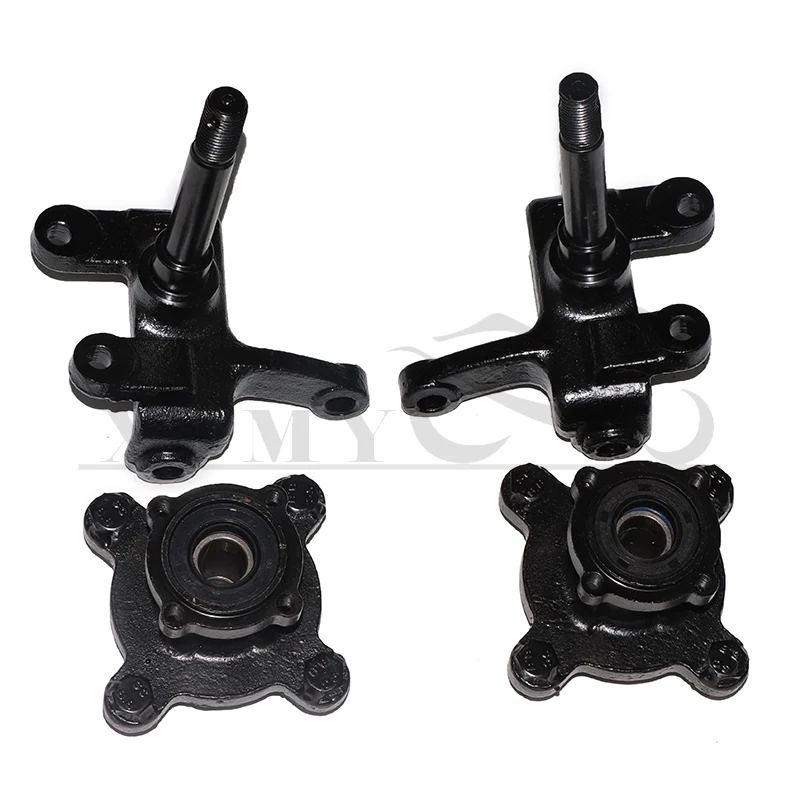 1SET steering support steering knuckle spindle with wheel hub, suitable for 110cc 125cc 150cc Chinese ATV Bull Bull ATV Kart single din car stereo 7 inch lcd touchscreen monitor bt mp5 player fm car radio receiver support tf usb aux in mobile phone link hands free calling reverse picture steering wheel control