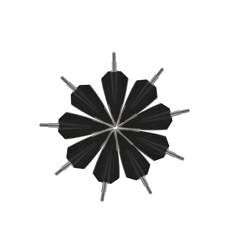 12 pcs black 6pcs 12 pcs Archery Blade Broadheads Sharp Field Point Tips For Hunting Shooting Arrow Accessories Entertainment Sports - Цвет: 12 pcs black