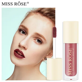 

Miss Rose Suit Waterproof Liquid Matte Lip Color Velvet Mist Lip Glaze Velvet Lipstick Set Make Up