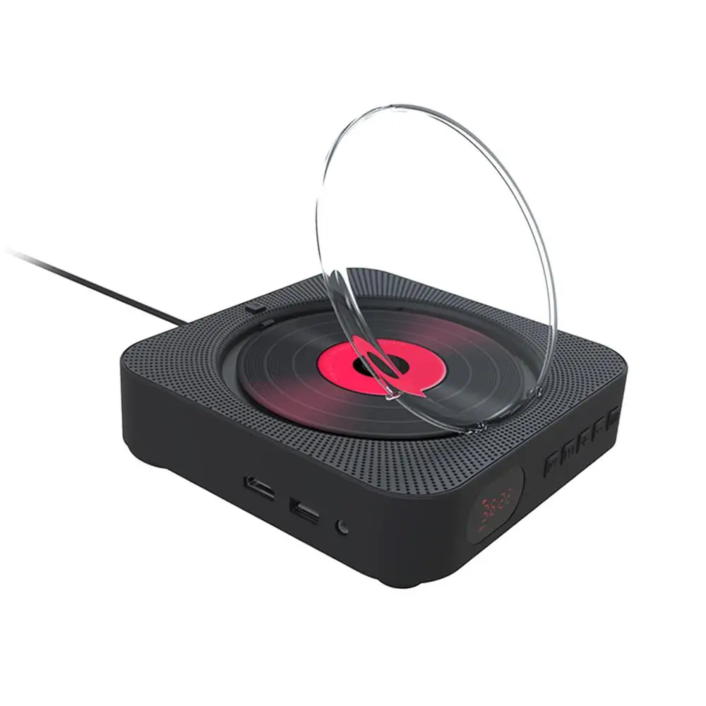 Портативный Bluetooth dvd плеер настенное крепление домашний аудио магнитофон с HDMI