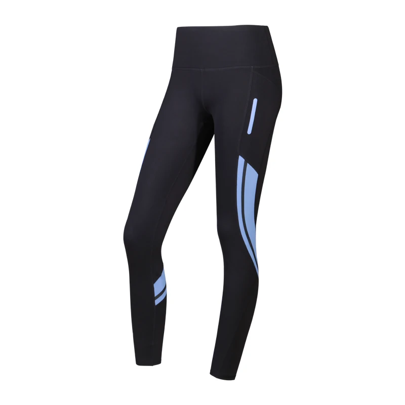 Штаны для йоги, S-XL размера плюс, леггинсы для спорта, женские леггинсы для фитнеса, тонкие тянущиеся лосины для бега, женские леггинсы, спортивная одежда - Цвет: Черный