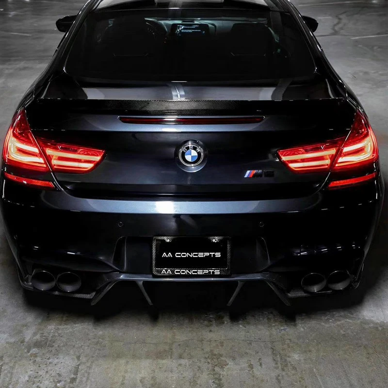Автомобильные аксессуары для BMW M6 F06 F12 F13 E Style задний диффузор из углеродного