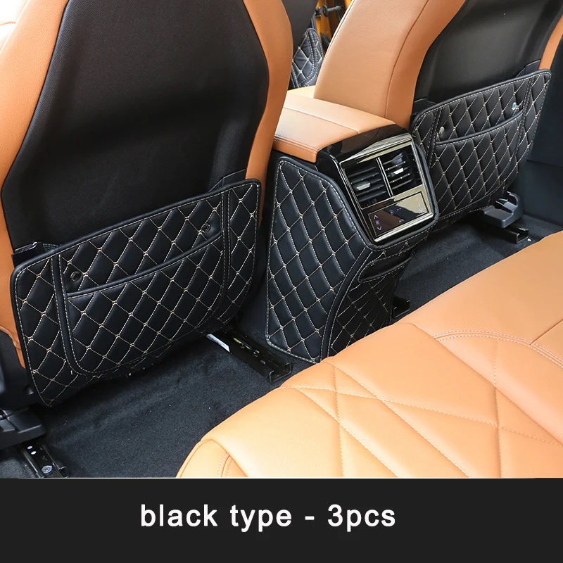 Lsrtw2017 кожаный подлокотник для автомобильного сиденья, задний коврик для Citroen Ds7, защита от ударов, аксессуары для интерьера, ковер - Название цвета: type 14