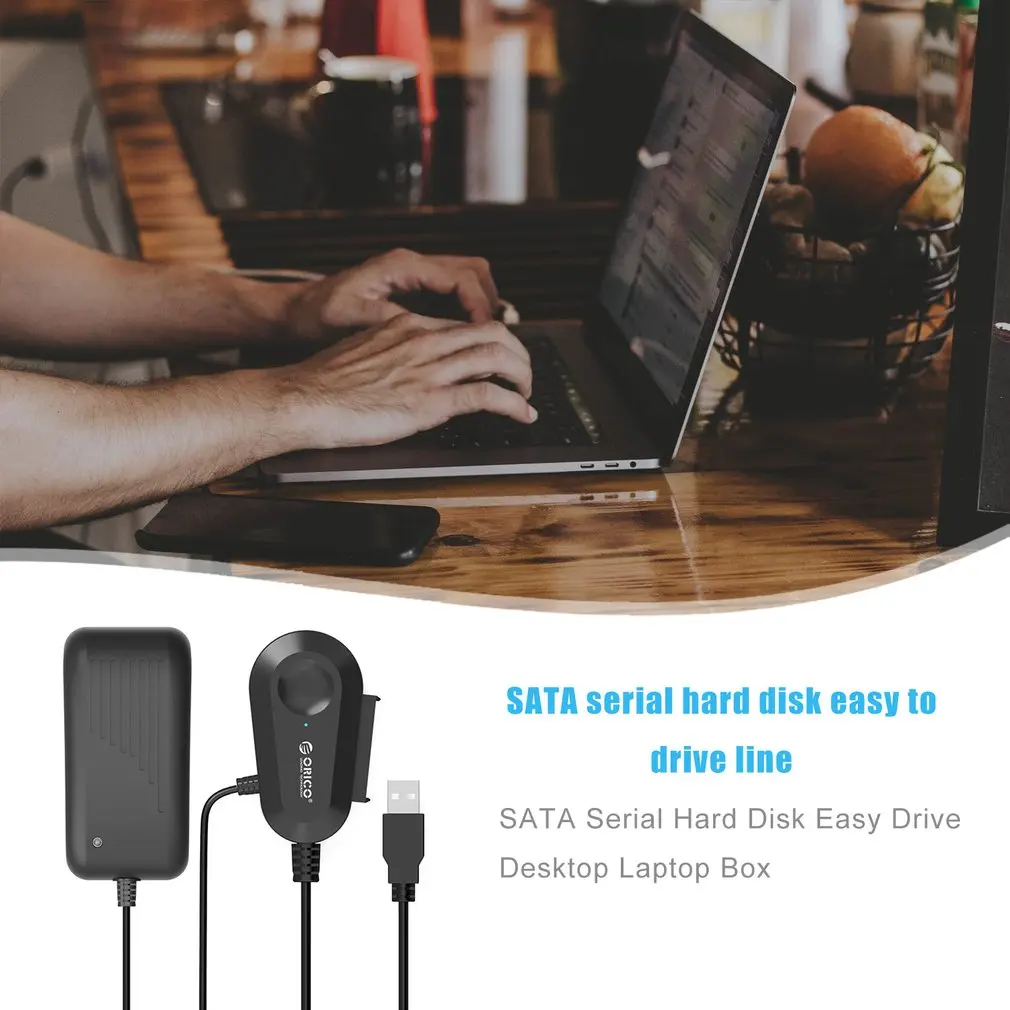 Адаптер ORICO SATA для USB USB3.0 с адаптером питания 12V 2A EU US Чехол для 2,5 дюймов 3,5 дюймов внешний SSD HDD жесткий диск