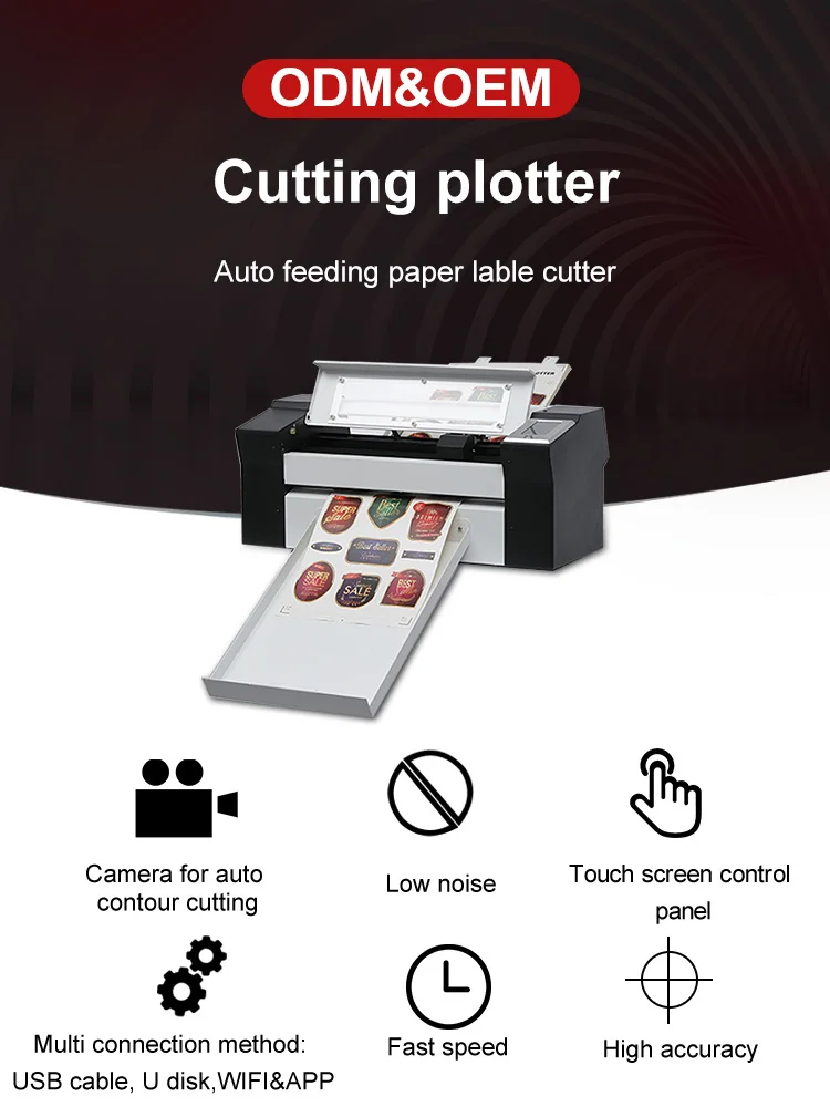 Vinyl Decal Maker 73cm Auto Feeding Servo Motor Sticker Cutting Machine  Plotter - AliExpress