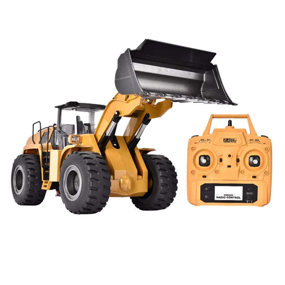 HUINA 583 2 4G RC электрический грузовик модель дистанционного управления экскаватор
