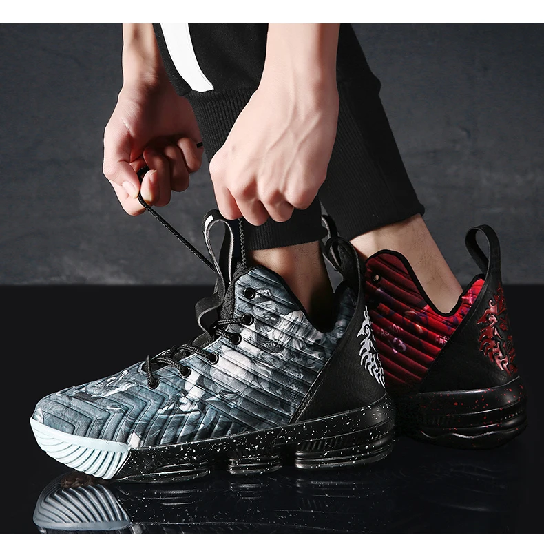 Новые баскетбольные кроссовки Lebron James Man амортизация уличная дышащая обувь для мужчин