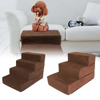

High Quality Large Pet Stair Waterproof And Anti-slip Dog Stair Step Detachable Machine Washing Dog Bed Step Climb Ladder Mat