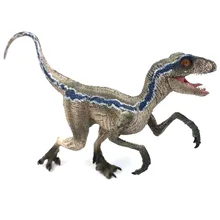 В натуральную величину модель динозавра игрушек Звериная мальчиков подарок к празднику знаменитости Стиль синий Swift и дракон