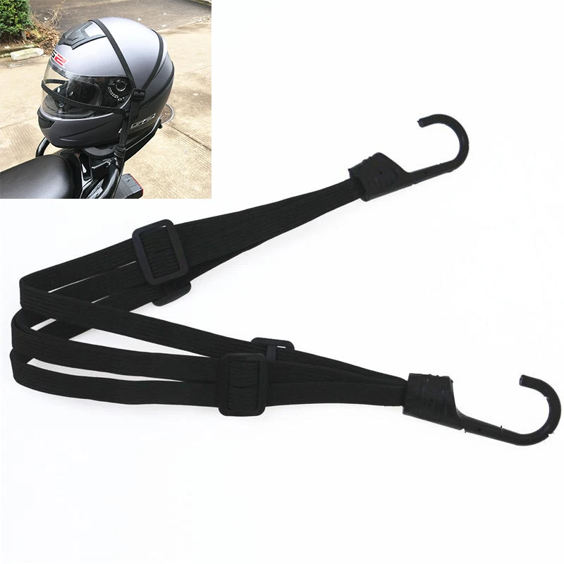 

Motorcycle Helmet Straps Net Strong String Elastic Luggage Retractable String Bag Bike Tying Up Hook Strap Motorcycle Accessorie