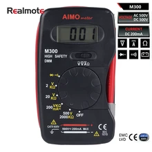 Mini Handheld Digital Display Multimeter Portable Ac/dc Voltmeter Ammeter Voltage Tester Meter Multimetro portable digital hardness tester meter handheld lx d y shore durometer