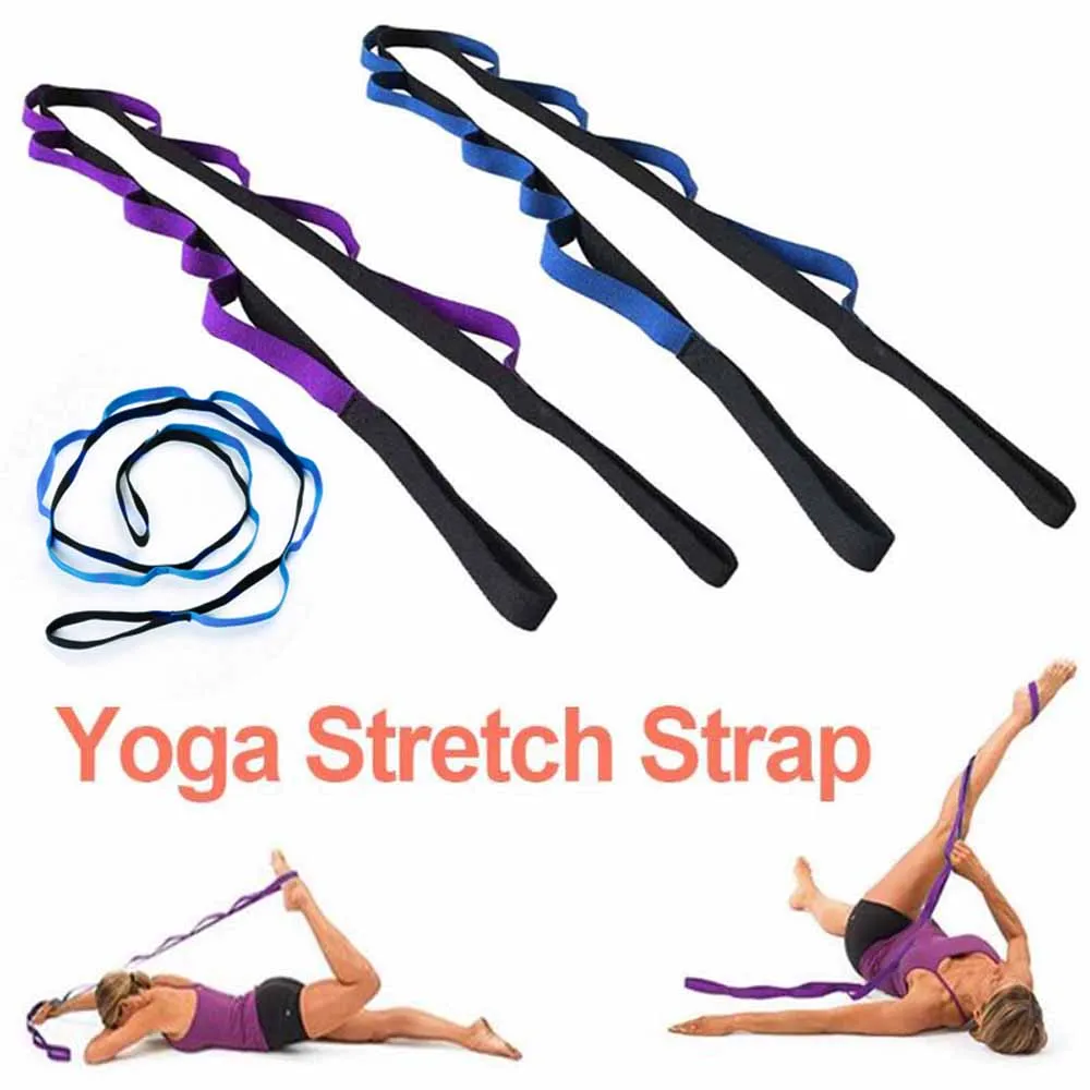 

Resistance Bands Fitness Yoga Stretch Belt Training Gym workout Suspension Exercise Pull rope Stretching Elastic Straps D30