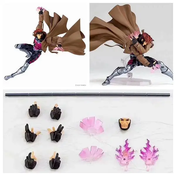 

Wolf Anime Kaiyodo X-Men shan kou shi Card Emperor Gear Joints Mobile Model Boxed Garage Kit