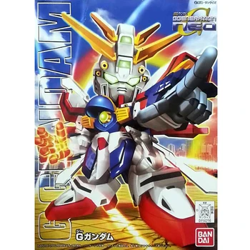 

Original Bandai BB Fighter SD Gundam 242 G Gundam God Gundam Mobile Fighting Biography Assembly Action Figure Brinquedos Model