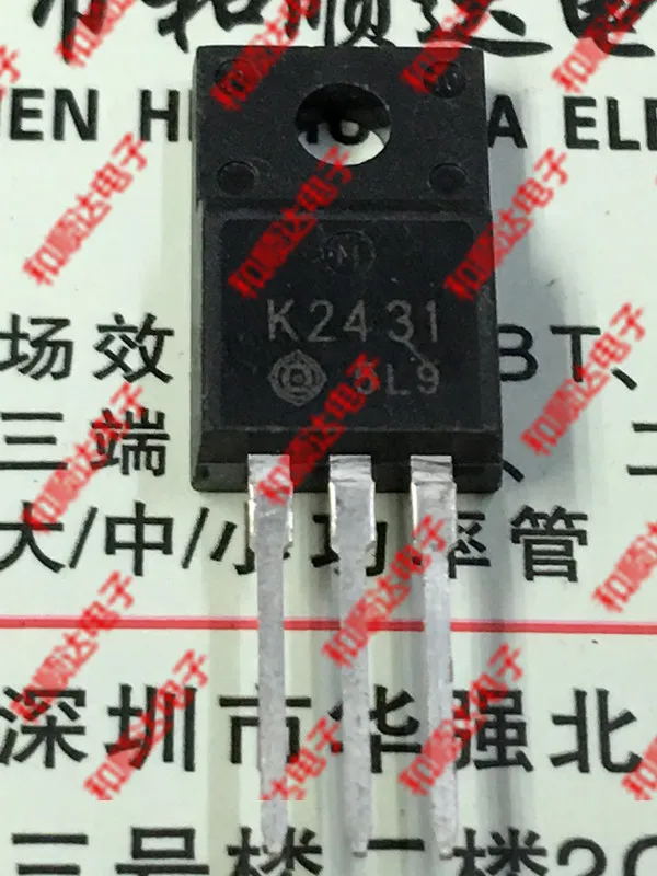 10 шт./партия K2431 sk2431 2 new spot TO-220-f 450 v 3 a