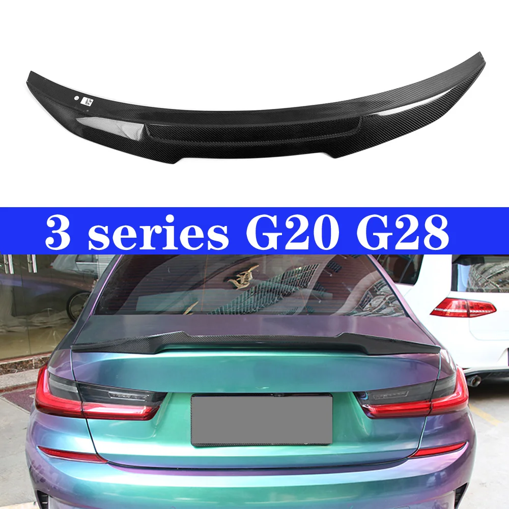 Для BMW New 3 series G20 320i 330i 335i 340i 2019 2020 g20 спойлер крыло задняя губа диффузор из
