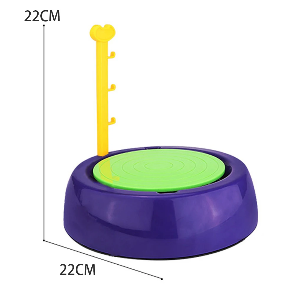 Пластиковый детский электрический портативный подарок DIY игрушки гончарный круг Ремесло Искусство Дети Развивающие мини керамическая машина ручной работы