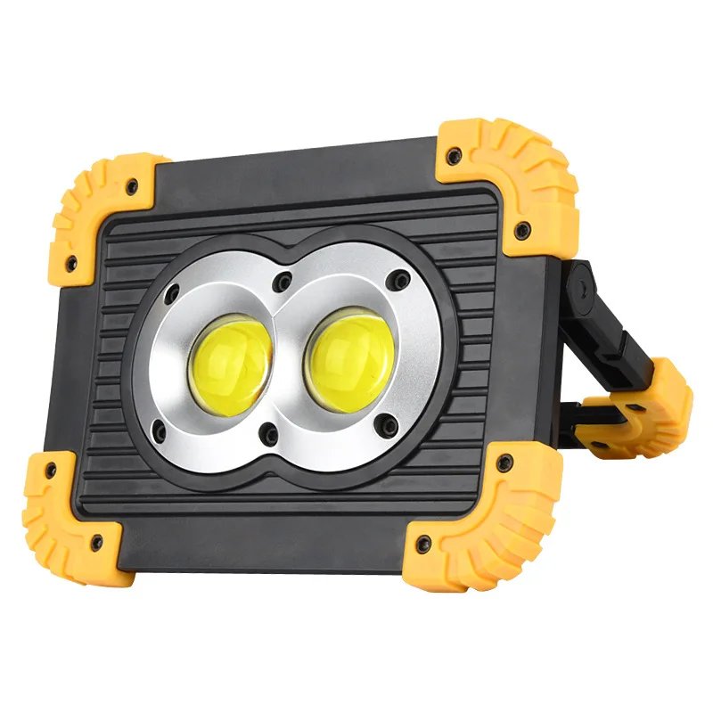 

New Multi-Function Mobile Portable Work Lights Flashlight Emergency USB Charging Treasure Cob Camping Project Lamp