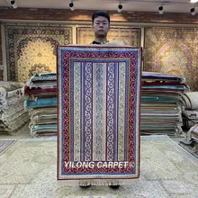 Yilong 2,5 'x4' Hereke шелковый ковер ручной работы изысканный kazak шелковые ковры(HF155B