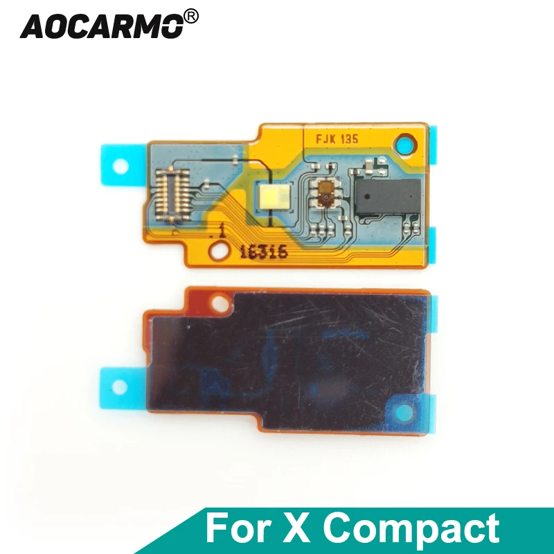 Aocarmo Per Sony Xperia X Compact F5321 X Mini Xc Luce Ambientale Sensore Di Prossimità Cavo Flessibile Flash