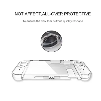 

Anti-fall Hard PC Protection Cover For Nintend Switch NS NX Case Transparent Crystal Shell For Nintend Switch NS NX Accessories