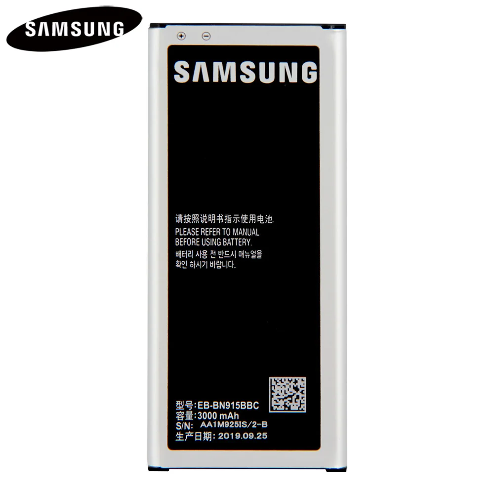 

Original Battery EB-BN915BBC EB-BN915BBE For Samsung GALAXY Note Edge N9150 N915K N915L N915FY N915D/G/S N915F G9006V 3000mAh