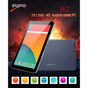 

Pipo N2 10.1 Inch 1200X1920 4G Phone Call Tablet PC Android 9.0 4G RAM 64G ROM SC9863A Octa Core Bluetooth WIFI 13MP Camera