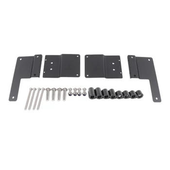 

LED Light Bracket for Jeep Wrangler JL 2018+ Hood Headlight Bracket Lamp A-Pillar Light Stand