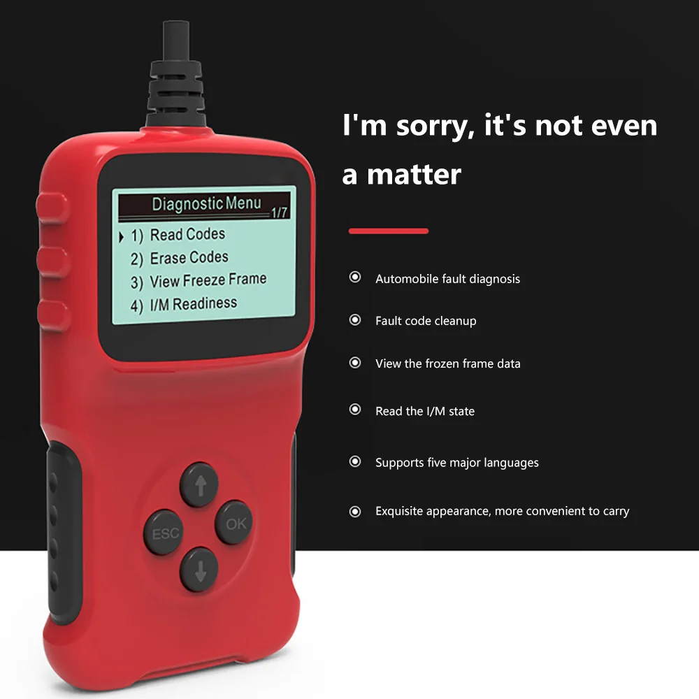 OBD2 Interface Automobile Fault Detector Automotive Diagnostic