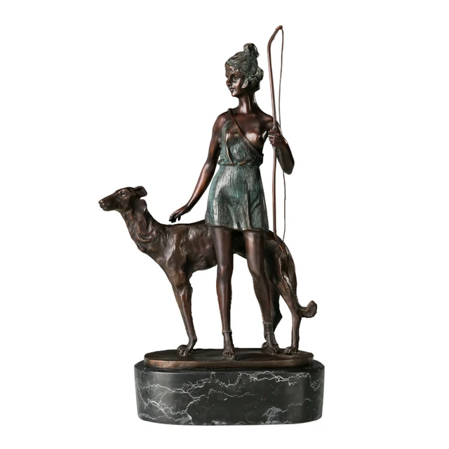 Artemis Greek Goddess Postcard Classic Mythology Statue Greece Gift