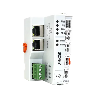 GCAN PLC 400 Ethernet PLC Modbus TCP/RTU I/O module,Digital / analog input / output programmable injection,Support customization digital data acquisition module input output module digital to rs485 module communication modbus rtu
