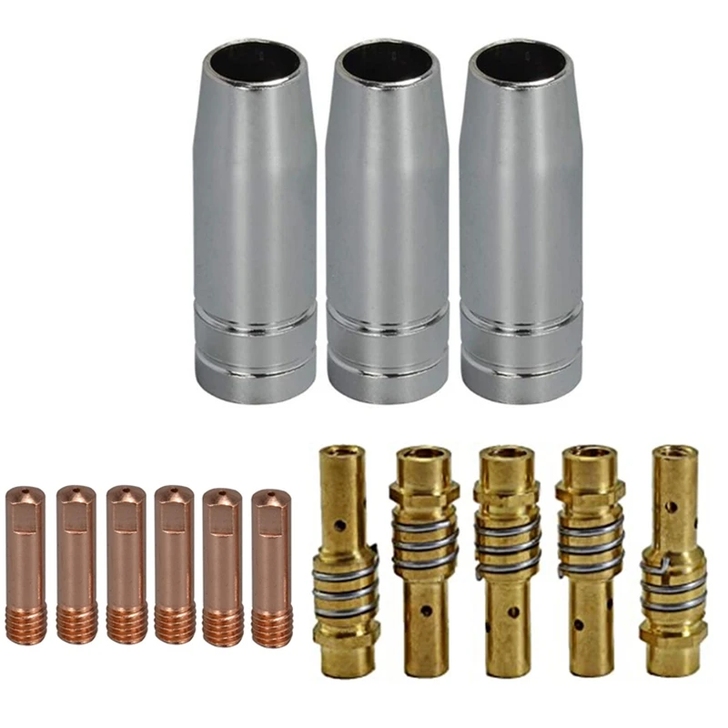 14Pcs 15AK Coating Potections Nozzle Potect Gas Nozzle Tip