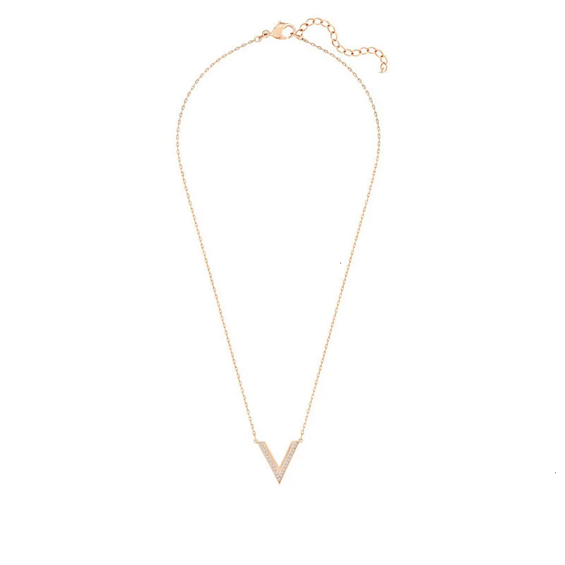 

High quality swa rosa v with pearl necklace design ms prototype