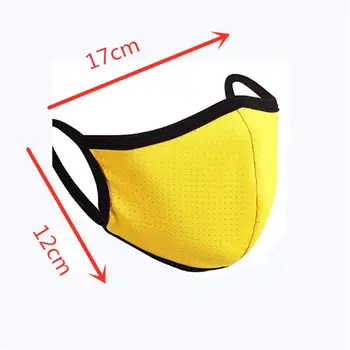 

Reusable Adults Breathable Soft Cotton Mouth Mask Anti-pollution Anti-fog Dustproof Face Protective Cover Outdoor Cycling Sport