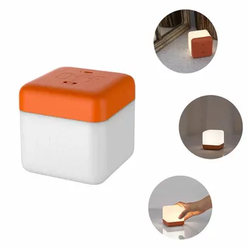 

Flip Timing Lamp Cube Table Lamp Simple Flip Timing Night Light With 5/15/30/60 Minutes Led Energy Saving Sleeping Light