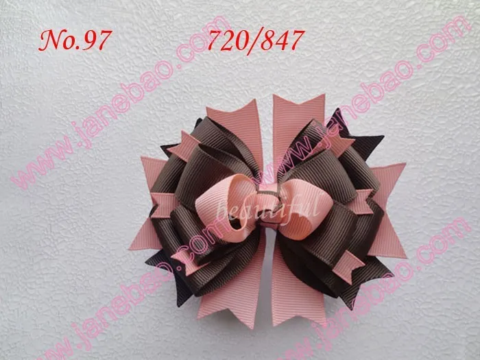 Новинка, 30 шт., костюм для хорошей девочки, бутик, 4,5 дюймов, сказочные заколки для волос с бантами