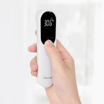 

Berrcom Non-contact white Infrared thermometers, Accurate Temperature Measurement Contactless Automatic Themometer for home