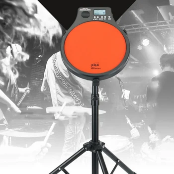 

Digital Electric Electronic Drum Pad Lightweight Portable skid-proof Shockproof Top Quality Training Practice Metronome Counter