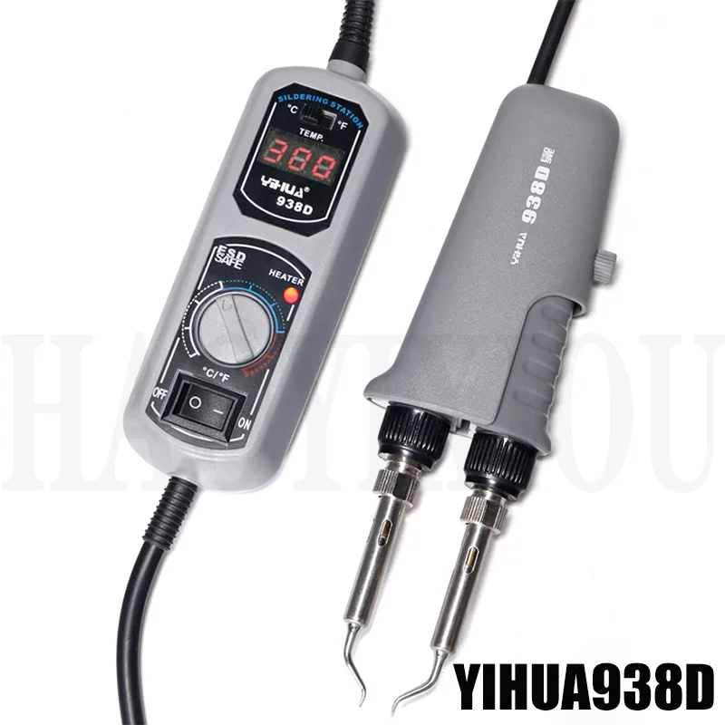 YIHUA 938D Портативный цифровой дисплей термостат электрический утюг