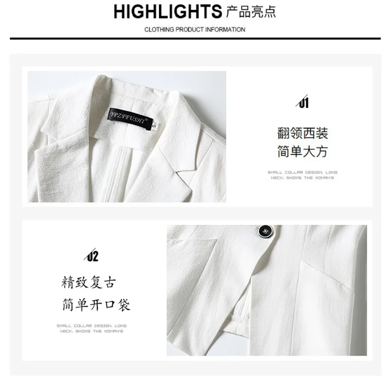 Spring Autumn Fashion Blazer Jacket Women Suit European Work OL Thin Suit Blazer Long Sleeve Mujer Blazer Outerwear 12