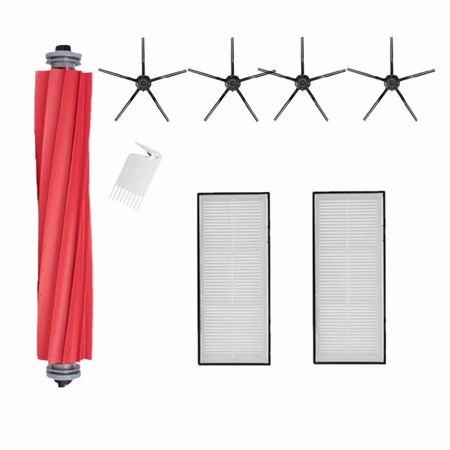 XiaoMi Roborock T7S S7 HEPA Accessory of Filter Main Brush/Cover Mop Cloth Side Brush Vacuum Cleaner Part Package  6A