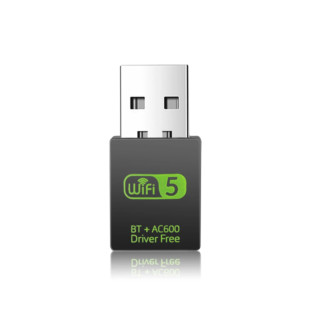 Kebidu USB WiFi адаптер USB Ethernet WiFi ключ 600 Мбит/с 2,4 ГГц ЛВС USB Bluetooth 4,0 WiFi приемник адаптер Сетевая карта