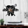 Teeth Dentist Wall Decor Black Hanging Wall Clocks Teeth Vinyl Record Wall Clock Modern Design Wall Watches Reloj 3D Pared ► Photo 2/6